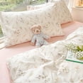 thumbnail image 3 of Juego de cama Floral Rosa - Funda nórdica con fundas de almohada, 3 of 5