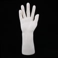 thumbnail image 3 of Mano de Maniquí Masculina de Vinilo Realista para Guantes Exhibición de Reloj Blanco Sunnimix Maniquí de exhibición de mano, 3 of 8