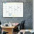 JILoffice Dry Erase Calendar Whiteboard 48 X 36 Inch White