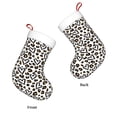 thumbnail image 3 of Salouo Heart Leopard Print Christmas Stockings,Large Xmas Stocking Set of 1 Holiday and Farmhouse Stocking for Christmas Holiday Party Decoration(17.7*11 Inch), 3 of 7