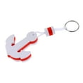 thumbnail image 4 of Yacht Boating Keychain Floating Keychain - Anchor, Rudder, Surfboard, Dolphin - White Anchor, 8x5cm 007, 4 of 5