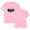 Pink, variant on Cavetown Men's and women's loose summer fashionable casual short sleeved T-shirt top
