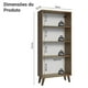 thumbnail image 4 of Mueble Armario de Vidrio Madesa 2 Puertas Con Pies MM 01, 4 of 4