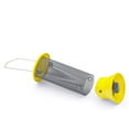 thumbnail image 5 of Birds Choice Starter Magnet Mesh Nyjer Tube Feeder with Removable Bottom, Yellow, 2 Cup Capacity, 5 of 6