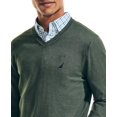 thumbnail image 5 of Nautica Men's Navtech V-Neck Sweater, Forest Green Night Heather, Size XL, 5 of 5