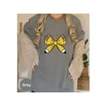 thumbnail image 3 of Coquette Pencil Bow T-Shirt, Cute Bow Pencil Design Tee, Coquette Aesthetic T-Shirt, Kawaii Bow Graphic Shirt, Novelty Bow T-Shirt, 3 of 10