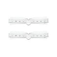 thumbnail image 1 of Woman Fun Decorative Belt Peach Heart Hole Lace Mesh Leg Belt, 1 of 9