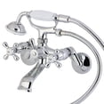 thumbnail image 5 of Wall-Mount Clawfoot Tub Faucet, Matte Black, Wall Mount KS266MB, 5 of 5