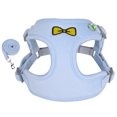 thumbnail image 2 of Reflective Dog Harness, Small Dog Harness 3D Pattern  for Pet Blue,Green,Pink, 2 of 8