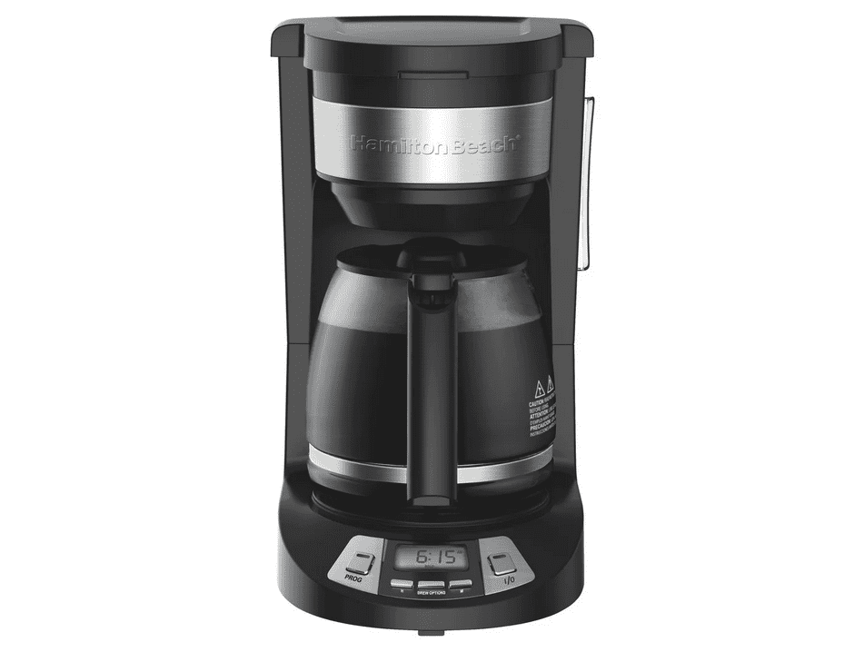 Restored Hamilton Beach 12 Cup Programmable Coffee Maker 52580270 46290 (Refurbished)