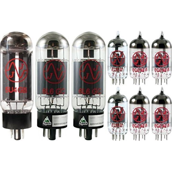 Vacuum Tube Set for Fender Super Reverb, Apex Matched$$Music