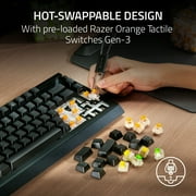 Razer BlackWidow V4 Pro 75% Wireless Hot-swappable Gaming Keyboard, Black