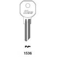 thumbnail image 3 of Kaba Ilco 1536 Key Blank, Hurd For Tool Boxes ( 10-Pack ), 3 of 3