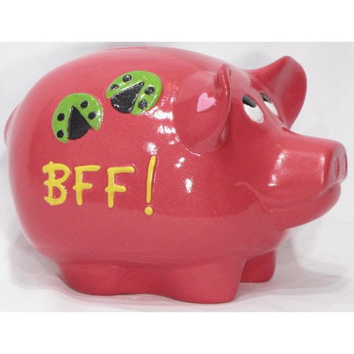girly piggy bank