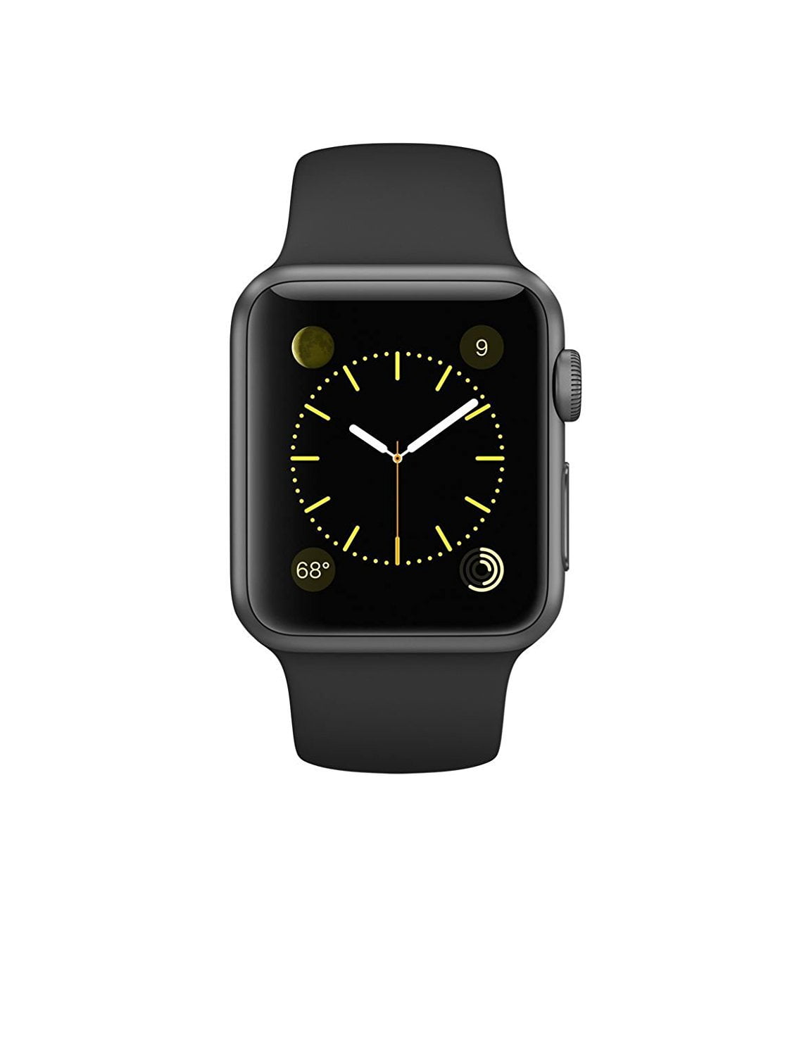 space gray aluminum black sport