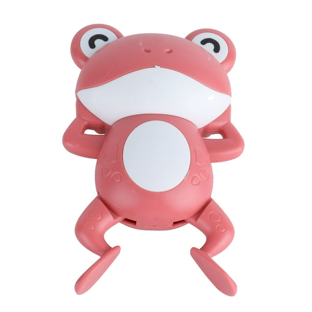 Juguetes para la piscina con forma de rana y mecanismo de relojería, juguetes para el baño de bebés, juguetes para la piscina con mecanismo de relojería, juguetes para el baño con forma de ran
