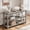 grey, variant on 3-Tier Wood Storage Console Table, 47 Inch Narrow Sofa Entryway Table for Living Room, Hallway, Behind Couch