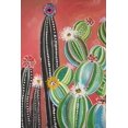 thumbnail image 3 of Rainbow cactus - Toile 24"x36 Pouces - Impression à la Demande, 3 of 5