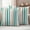 Brown Teal, variant on Teal Brown Stripe Outdoor Waterproof Pillow Covers, Gradient Geometric Vertical Striped Decorative Square Throw Pillowcase Sofa Cushion Sham for Patio/Couch/Chair, 18"x18" 2 Pack