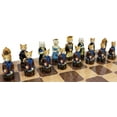thumbnail image 4 of Cats Vs Dogs Animal Painted Chess Set With 17" Rustic Color Board, 4 of 8