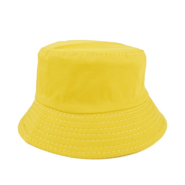 Opromo Kids Cotton Twill Bucket Hat, Children Summer Outdoor Sun ...