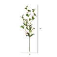 thumbnail image 3 of Vickerman 34'' Artificial Pink Tea Rose Spray, 3 of 3