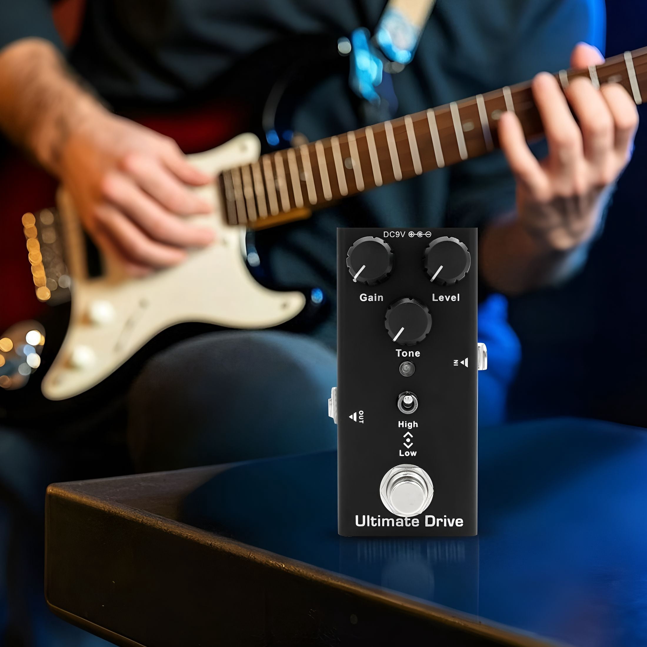 GJX 2026 New Multi-Effects Guitar Pedal-Guitar Multi Effects Pedal Distortion/Overdrive/Delay,Metal Chassis,Portable,For Guitarists
