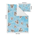 thumbnail image 5 of Corgi Footprint Duvet Cover and Pillowcase Set for Single Bedding, Bedroom Accessories for Kids Teens, 5 of 5