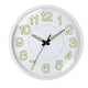 thumbnail image 1 of Reloj de pared, reloj de cuarzo de 12 pulgadas, reloj de pared de cuarzo nocturno, reloj de pared redondo, características de vanguardia, 1 of 8