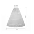 thumbnail image 2 of WEUVEB Petticoat Falda Para Con Y Material Cómodo Y, 2 of 8