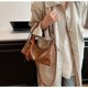 thumbnail image 2 of Bolso Hombro Mujer Cuerpo Cruzado PU Cuero Color Sólido para Viajes Sólidos Los Días, 2 of 9