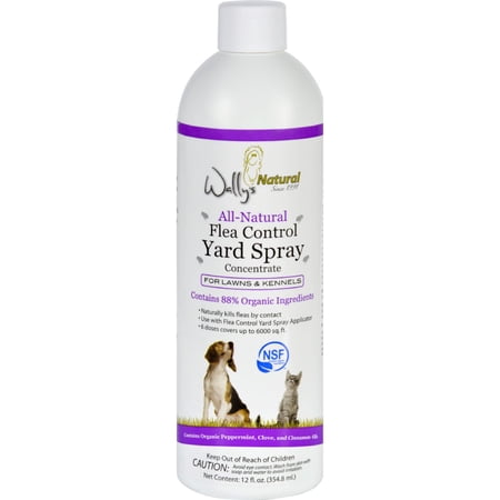 UPC 609280000030 product image for Wallys Natural Products Flea Control Yard Spray - All-Natural - Concentrated - 1 | upcitemdb.com
