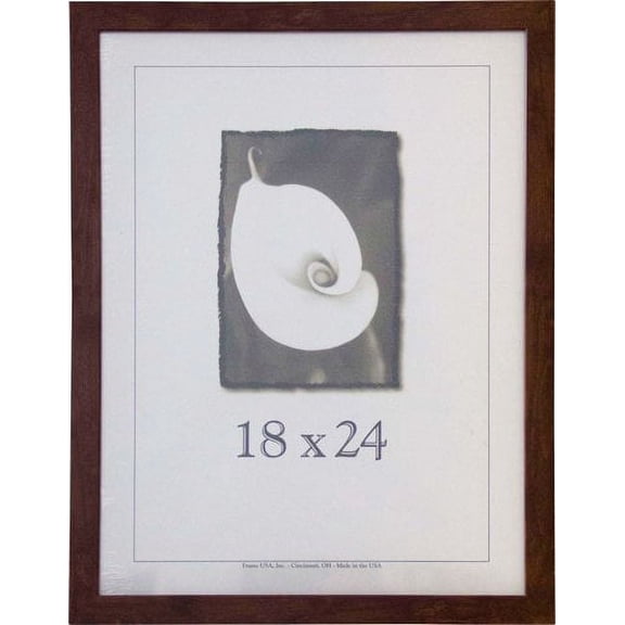 18x24 Wood Picture Frame (Canadian Walnut) - Made in the USA