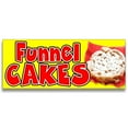 thumbnail image 3 of Funnel Cakes Vinyl Banner (Size Options) Small - 24x60, 3 of 4