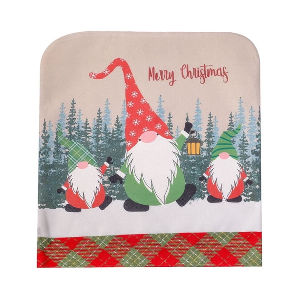 Funda para silla navideña Xihbxyly Papá Noel