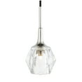 thumbnail image 4 of Woodbridge Lighting Regent Park 5Lt Glass Cluster Pendant in Chrome/Crystal, 4 of 5