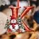 thumbnail image 5 of Adorno Navideño Colgante para Árbol de Navidad con 26 Letras | Adornos Navideños Diy para Colgar En El Árbol - Acrílico, 10 Cm - 26 Unidades | Adornos Navideños para El Hogar, La Oficina, El Árbol, L, 5 of 5
