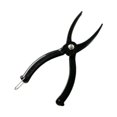 thumbnail image 1 of Alicates de pesca ligeros para exteriores, accesorio de 7,5 pulgadas de largo Negro, 1 of 9
