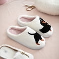 thumbnail image 3 of Suaves Y Térmicas Planas Zapatos Casa Cálidos Lujo Barro Dachshund, 3 of 9