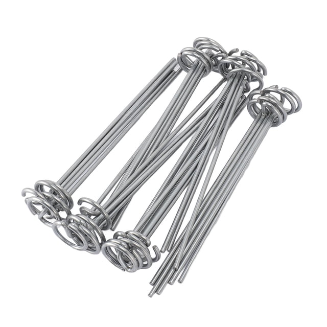 Alfileres De Tela Para Paisaje, Estacas De Acero Galvanizado En Forma De G Con Parte Superior Circular, Alfileres Para Paisaje Que Mantienen La Tela En Su Lugar, Grapas Para
