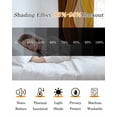 thumbnail image 5 of Abstract Burnt Orange Moire Blackout Curtains 72 Inches Length, Gradient Coastal Ocean Geometric Window Treatment Thermal Insulated Drapes for Bedroom Living Room 2 Panels 104x72 Inches, 5 of 8