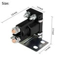 thumbnail image 5 of Zyutaosan 14 Volt 200A Solenoid 27153-G01 For Ezgo Txt Golf Cart 1994-Up, 5 of 5