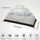 thumbnail image 2 of Tienda de campaña Bessport para 2 personas para acampar, impermeable y resistente al viento, 2 of 7