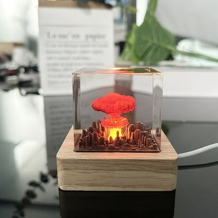 

Wamans Explosion Bomb Lamp Explosion Lamp Night Light Atomic Bomb Model Lamp Clearance Items
