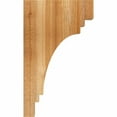 thumbnail image 3 of 4"W x 12"D x 20"H Pescadero Rough Sawn Corbel, Western Red Cedar, 3 of 9