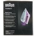 thumbnail image 2 of Plancha a Vapor Braun Púrpura con Suela SuperCéramic Freestyle 3, 2 of 14