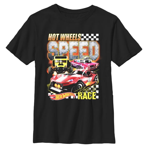 Boys Hot Wheels Speed Made to Race T Shirt
