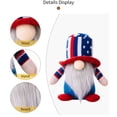 thumbnail image 4 of ZPAQI Patriotic Veterans Day Gnomes Decoration Swedish Tomtes Ornaments 4th of July, 4 of 17