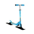 thumbnail image 1 of Colaxi Trottinette de Neige pour Enfants Trottinette à 2 Roues pour Enfant Trottinette d'Extérieur avec Béquille Trottinette Légère d'Entraînement à l'Équilibre Ski Planche à Roulettes Traîneau Bleu, 1 of 8