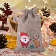 Clearance Sale! WIXINLZ Gift Wrapping Paper Christmas Jute Linen Bags